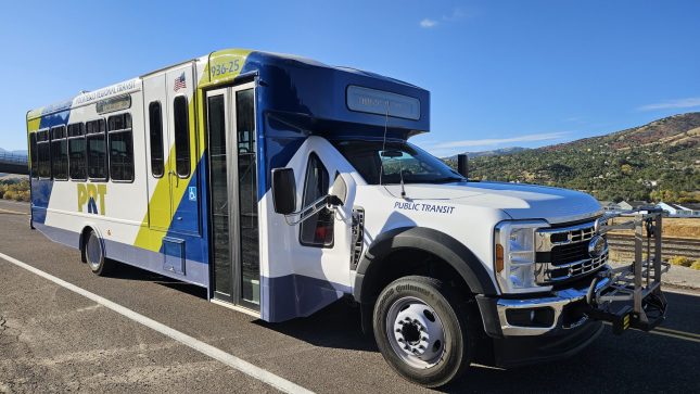 Pocatello Regional Transit bus