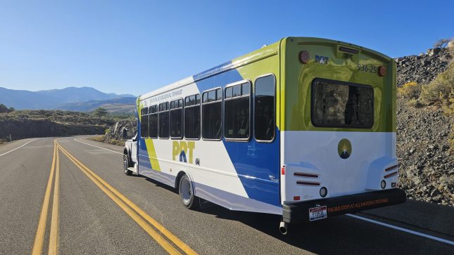 Pocatello Regional Transit bus