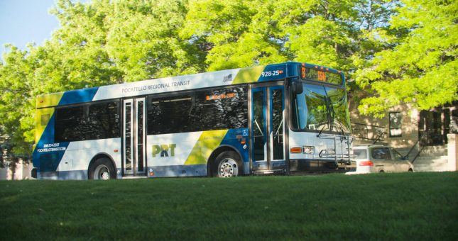 Pocatello Regional Transit bus