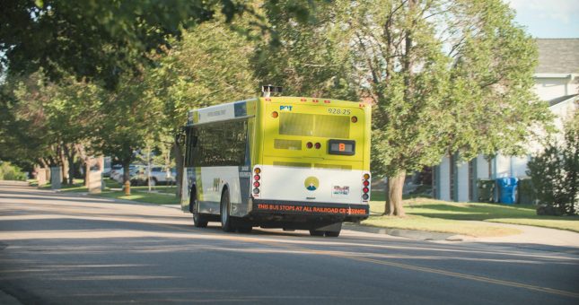 Pocatello Regional Transit bus