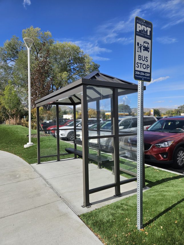 Pocatello Regional Transit Bus Stop