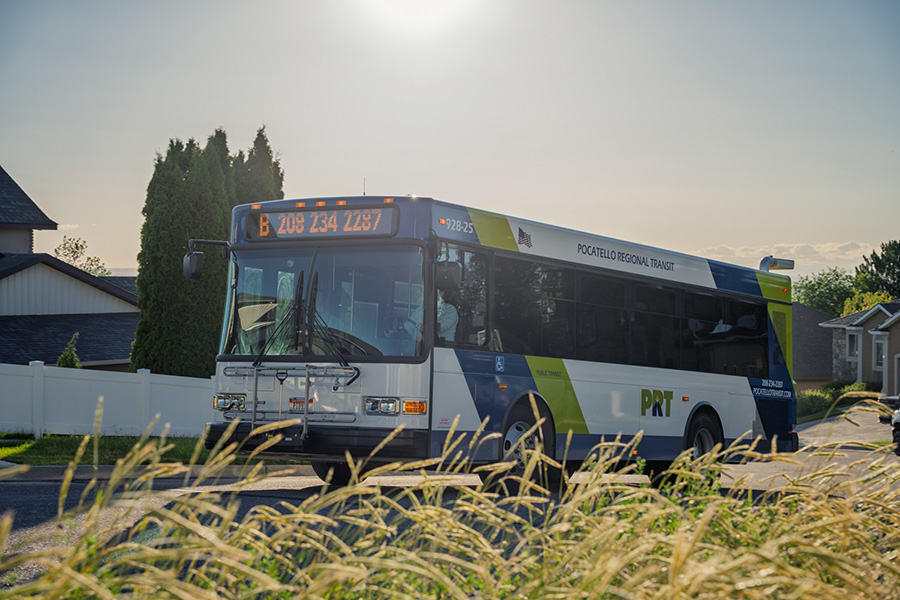 Pocatello Regional Transit bus
