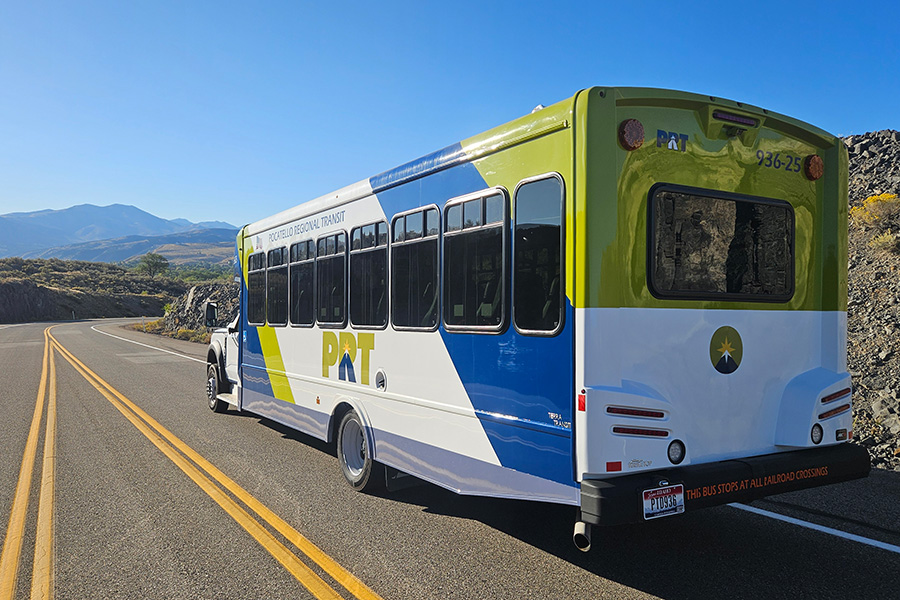 Pocatello Regional Transit bus